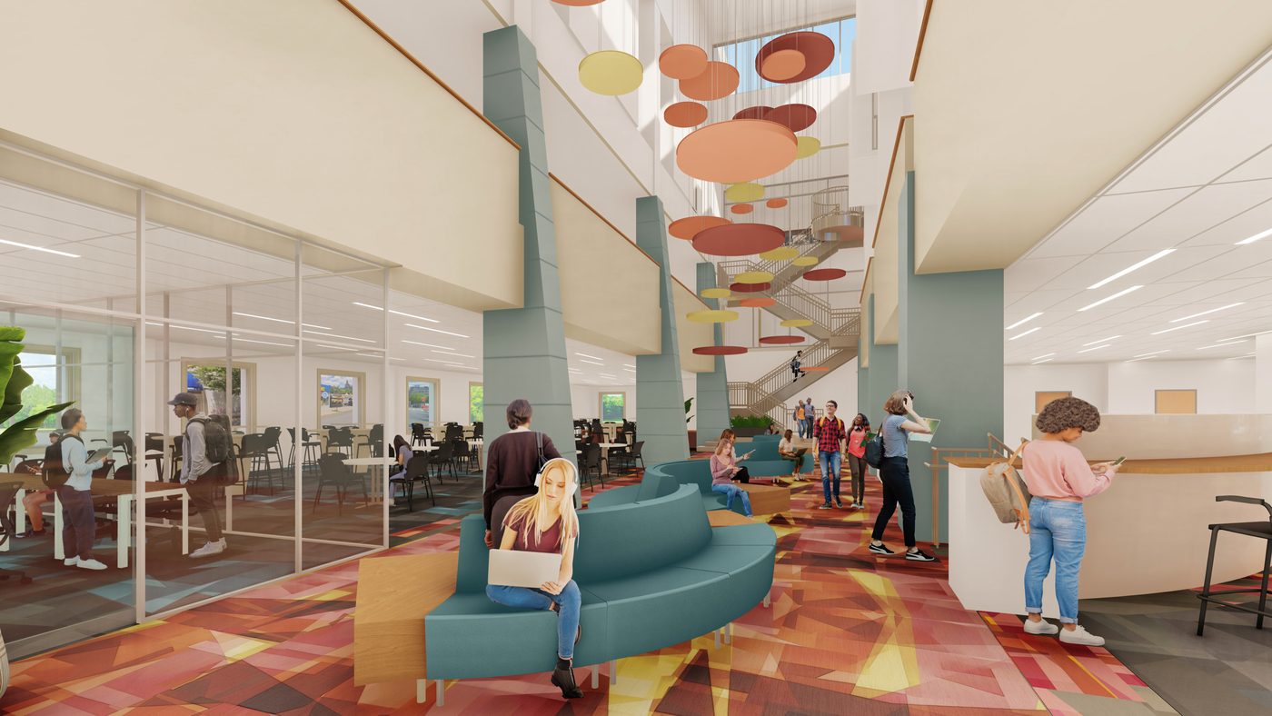 NJIT Van Houten Library, view 2